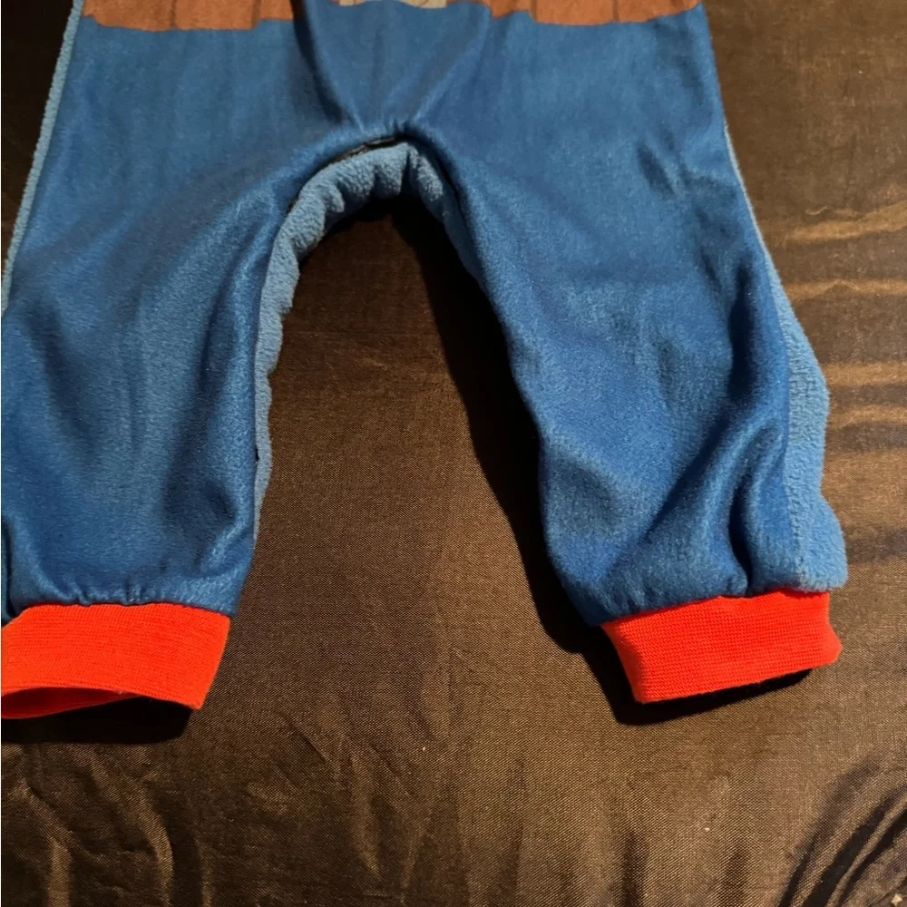 Marvel Captain America Fleece Costume Onesie in Blue, Red, White - Picture 2 of 11